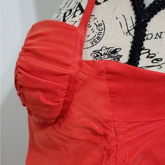 For Love And Lemons Rana Mini Dress In Red Size Small NWT - Picture 15 of 16